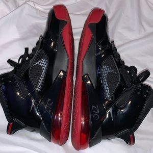 Air Jordan Mars 270 Black Red Men's Sneakers size 9.5
